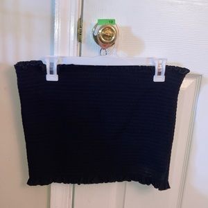 Black tube top - never worn!